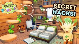 ポケモンポコピアの夢のマイホーム リーフィアにハマった！🌿 #pokopiabuild